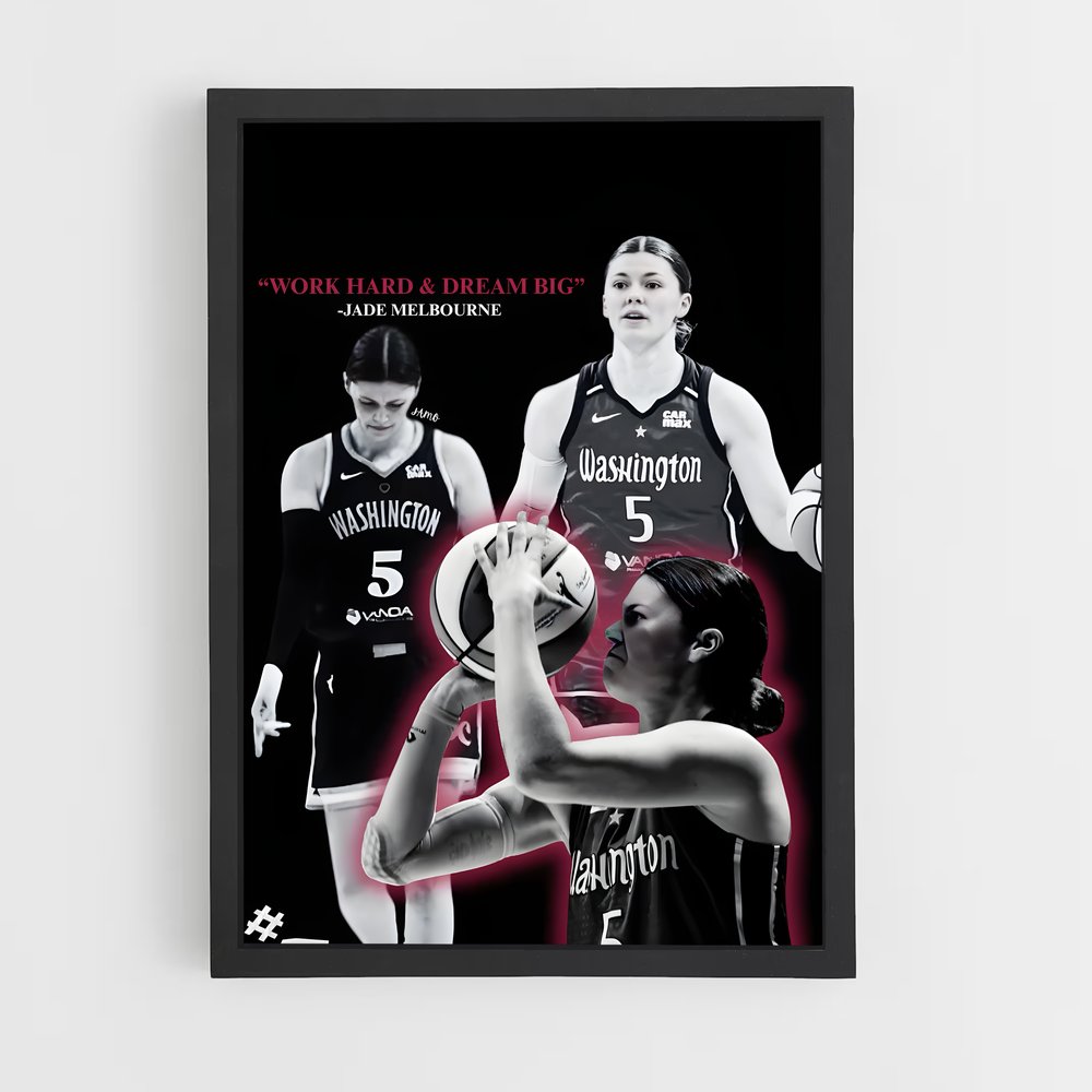 Poster Melbourne united – affiche Basketball (vue 2)